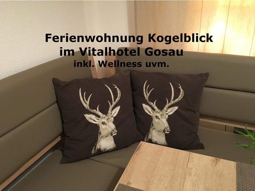 Ferienwohnung Kogelblick 고사우 외부 사진
